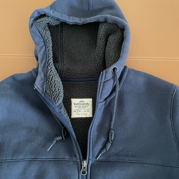 Kathmandu Zip Up Jacket Hoodie. - Picture 3 of 8